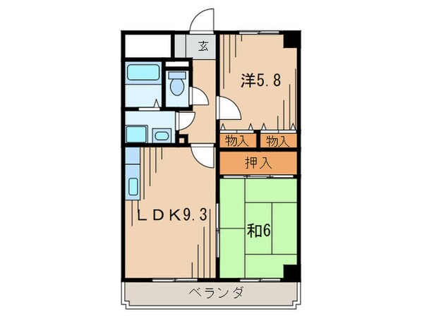 グランピックの物件間取画像